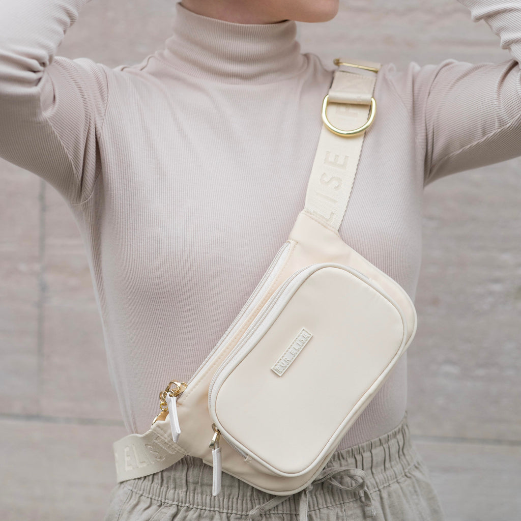 Fur Elise Dog Walking Bag - Bone — additional product view