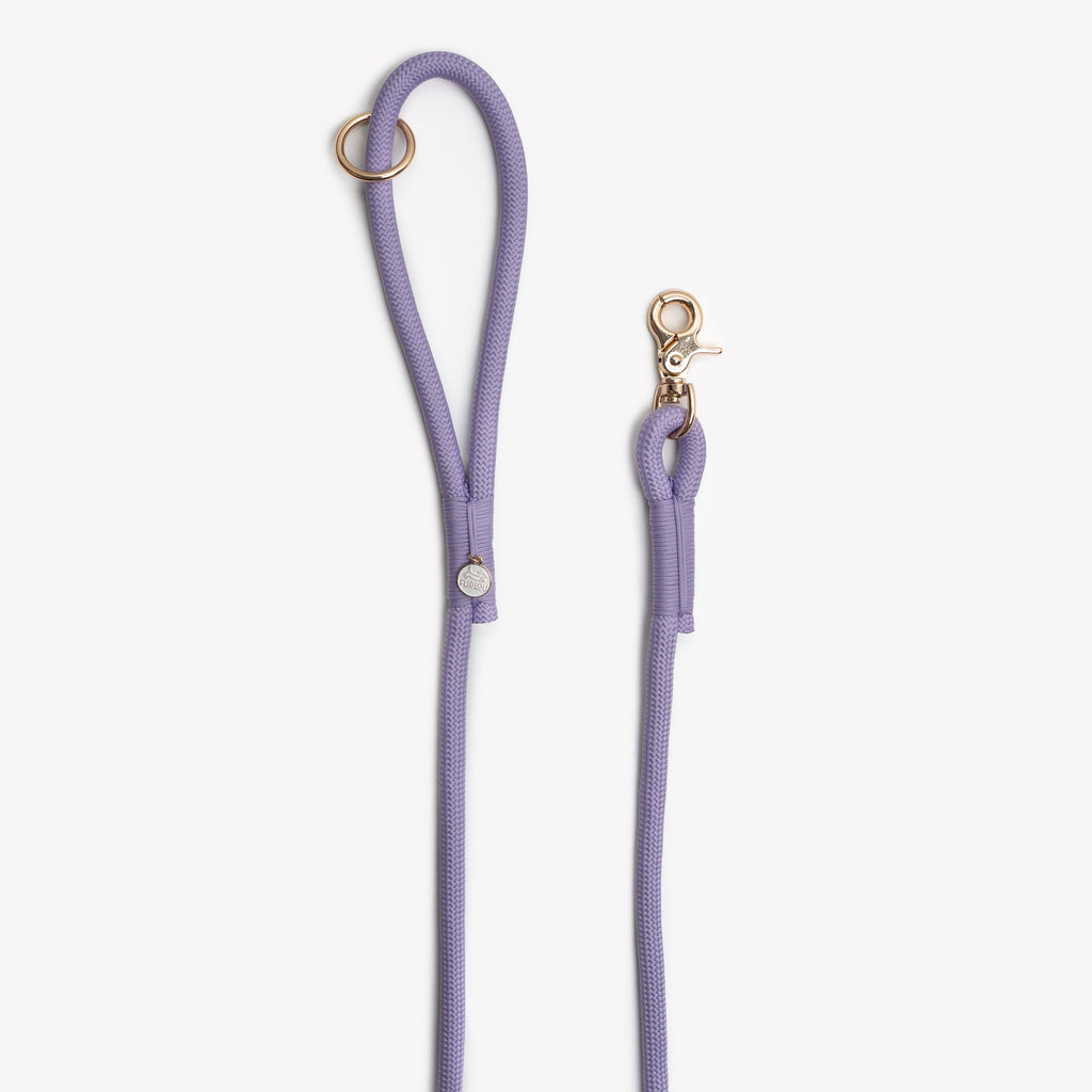 Lavender - Braided Rope Leash