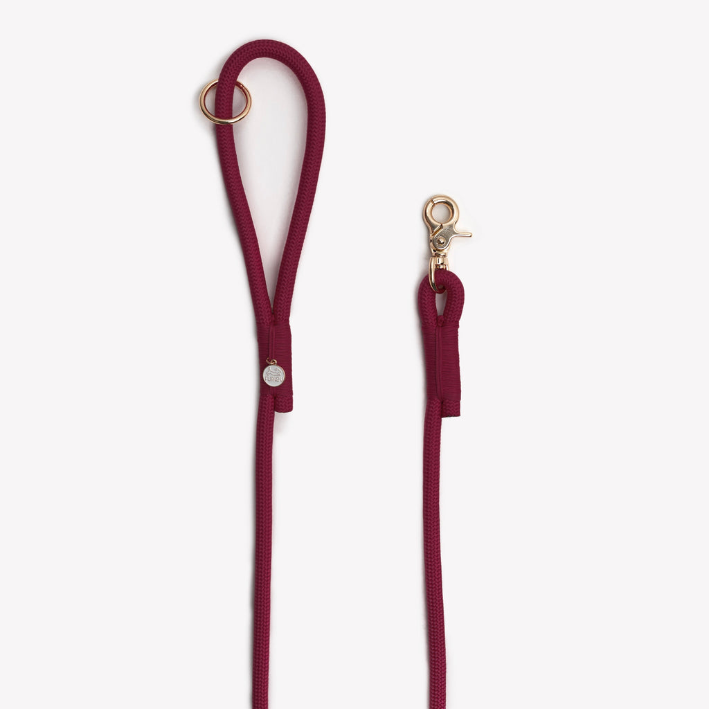 Bordeaux - Braided Rope Leash