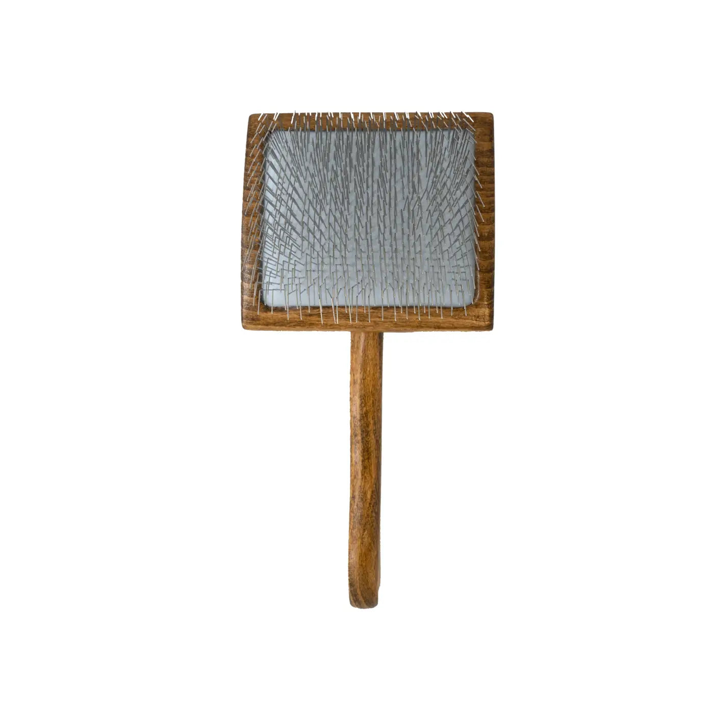 Tauro Ergonomic Wooden Slicker Brush for Dense Coats