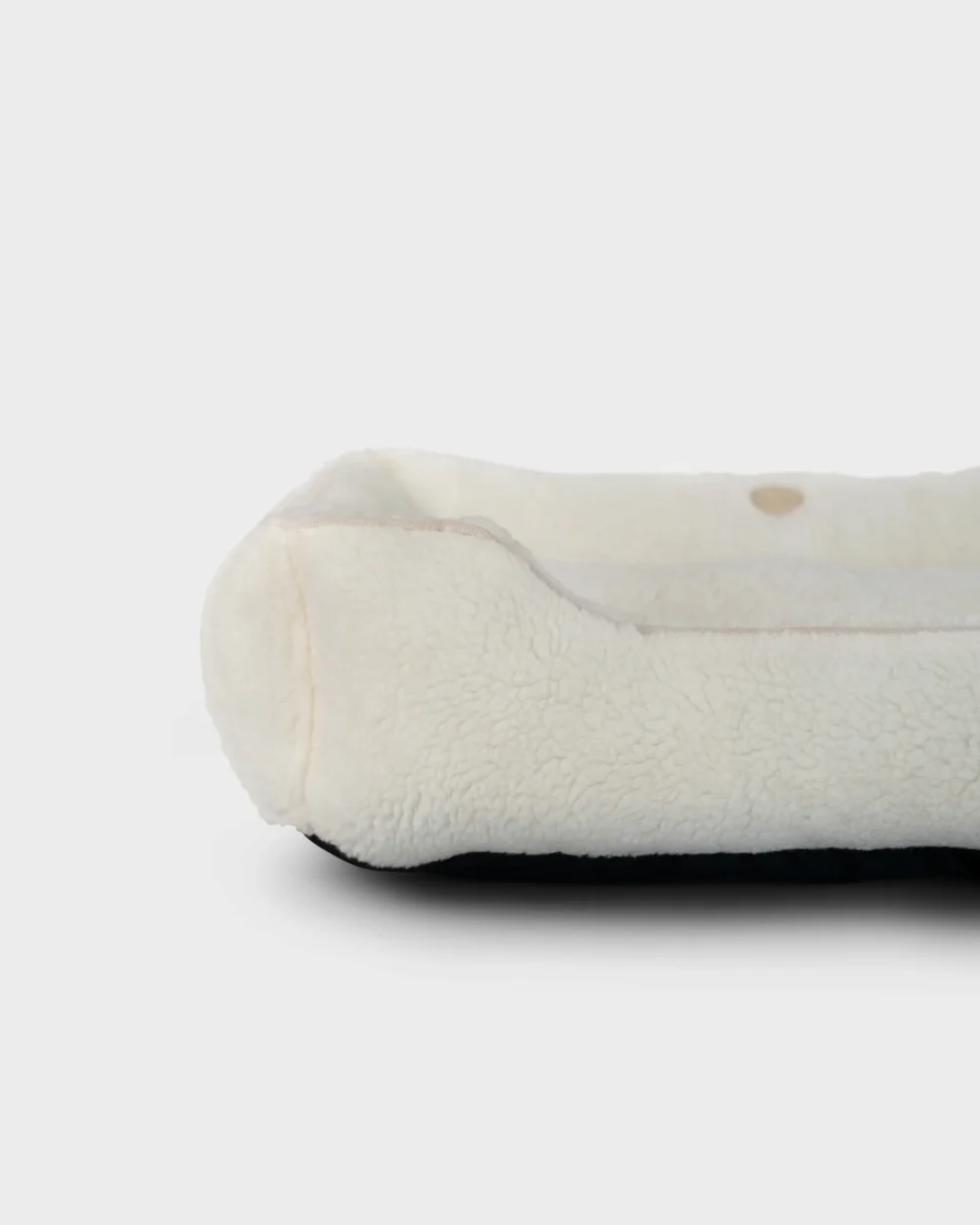 Chester & Lee - Furry Sleeper Dog Bed Beige