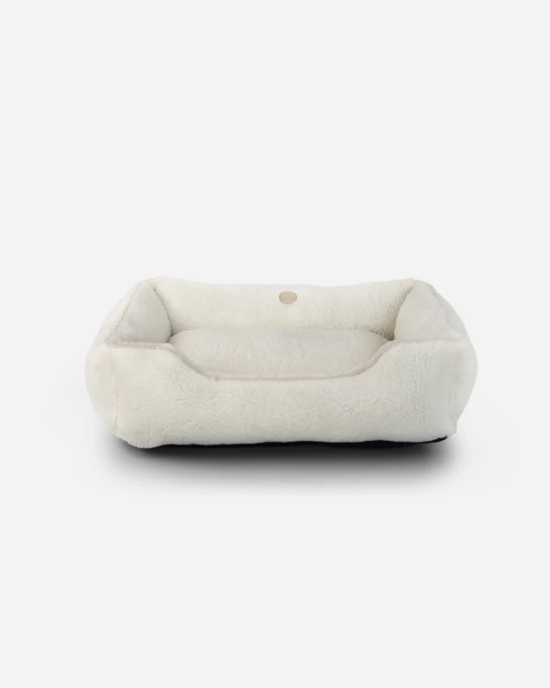 Chester & Lee - Furry Sleeper Dog Bed Beige
