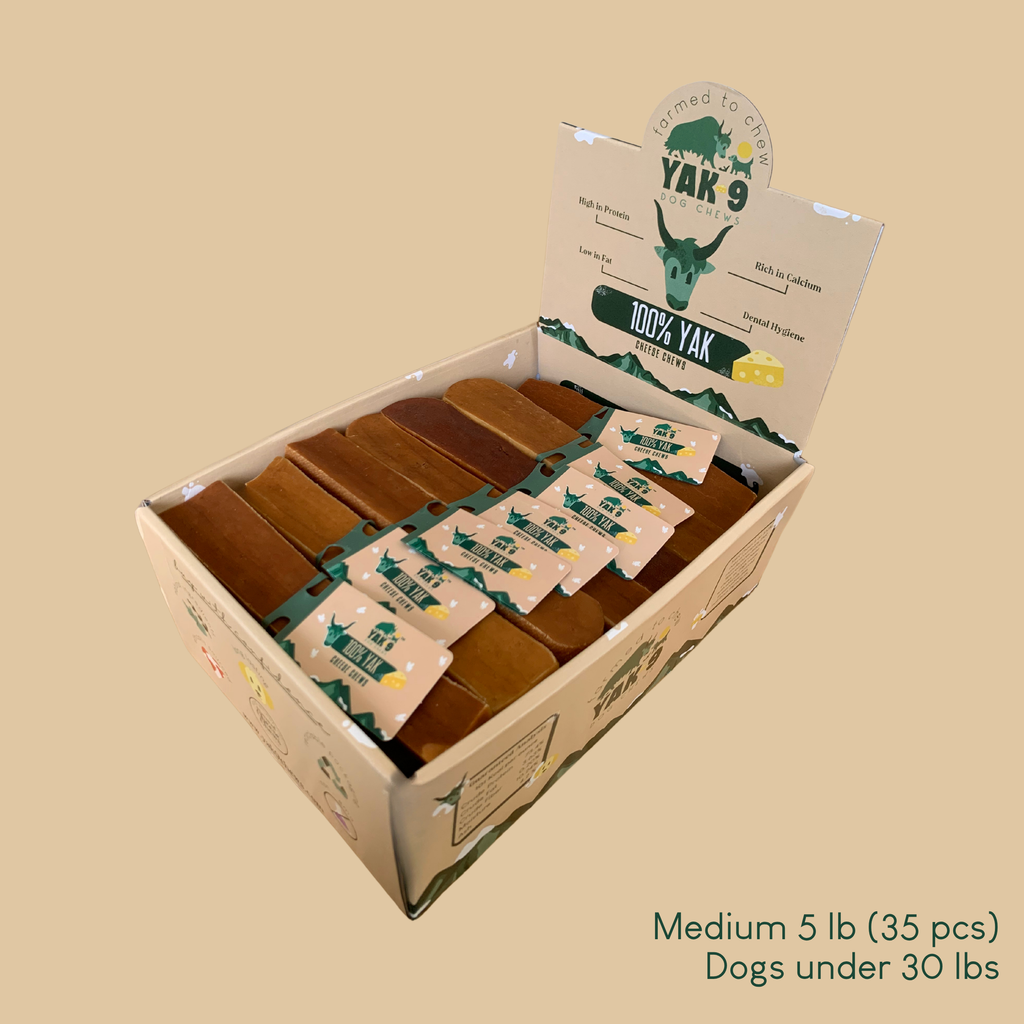 yak9 - 100% Yak Milk Chews for Dogs