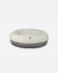 Chester & Lee - Furry Beige Donut Dog Bed