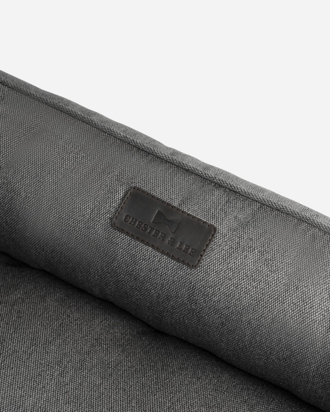 Chester & Lee - Cotton Sleeper Dog Bed Gray