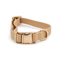 Fur Elise Pets Snap Collar - Sand M .75in x 11.8-18.1in