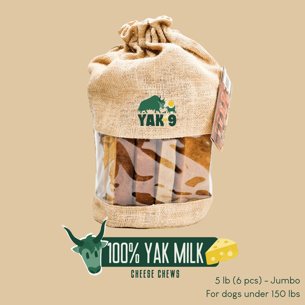 yak9 - 100% Yak Milk Chews for Dogs