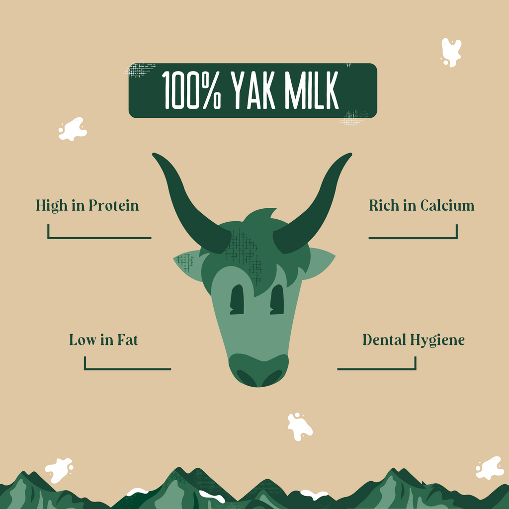 yak9 - 100% Yak Milk Chews for Dogs