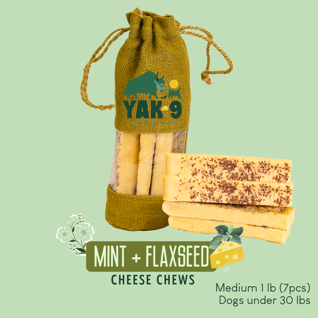 yak9 - Flaxseed Yak Chews for Dogs