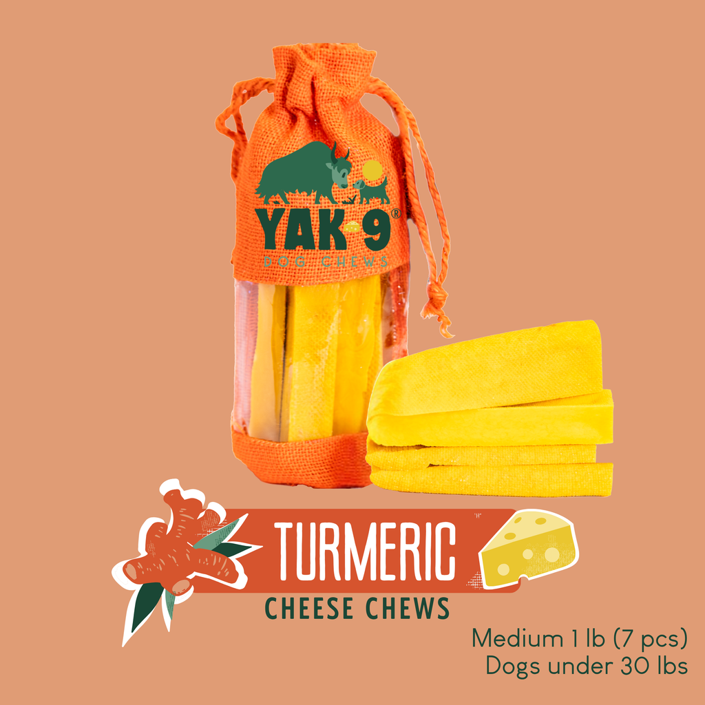 yak9 - Turmeric Yak Milk Chews for Dogs