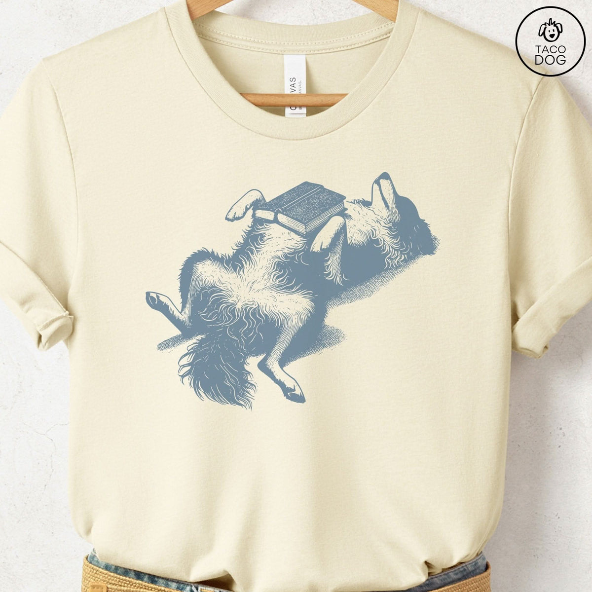 Australian Shepherd Aussie Book Nap T-Shirt