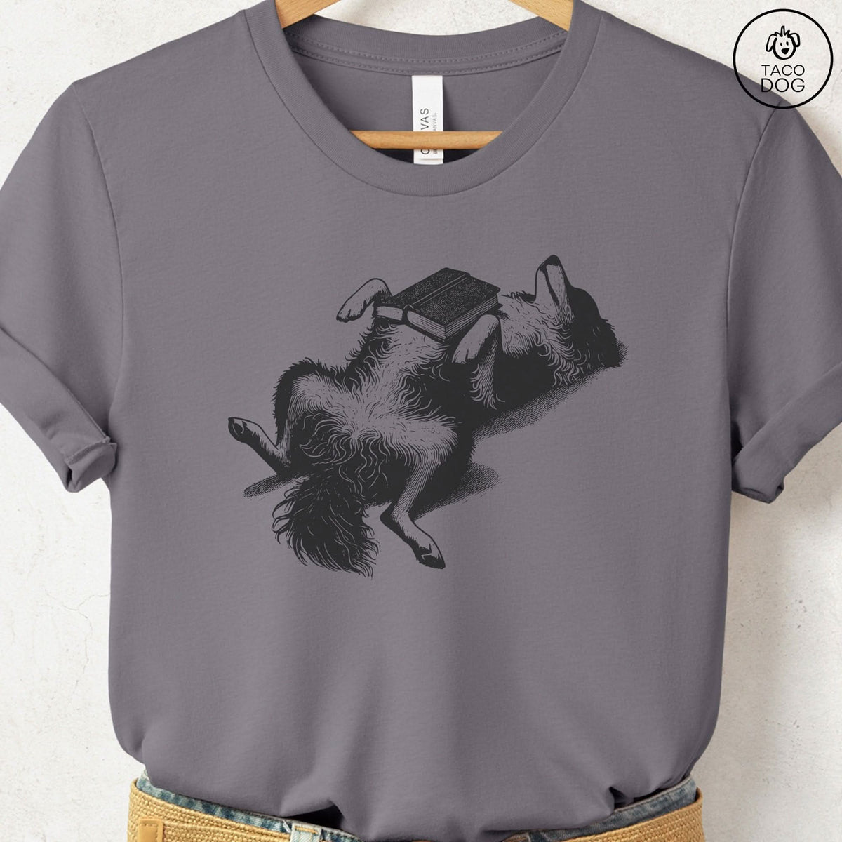 Australian Shepherd Aussie Book Nap T-Shirt