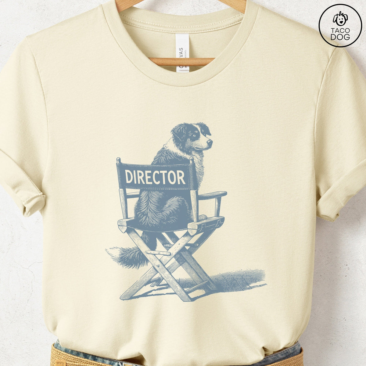 Australian Shepherd Aussie Director Chair T-Shirt