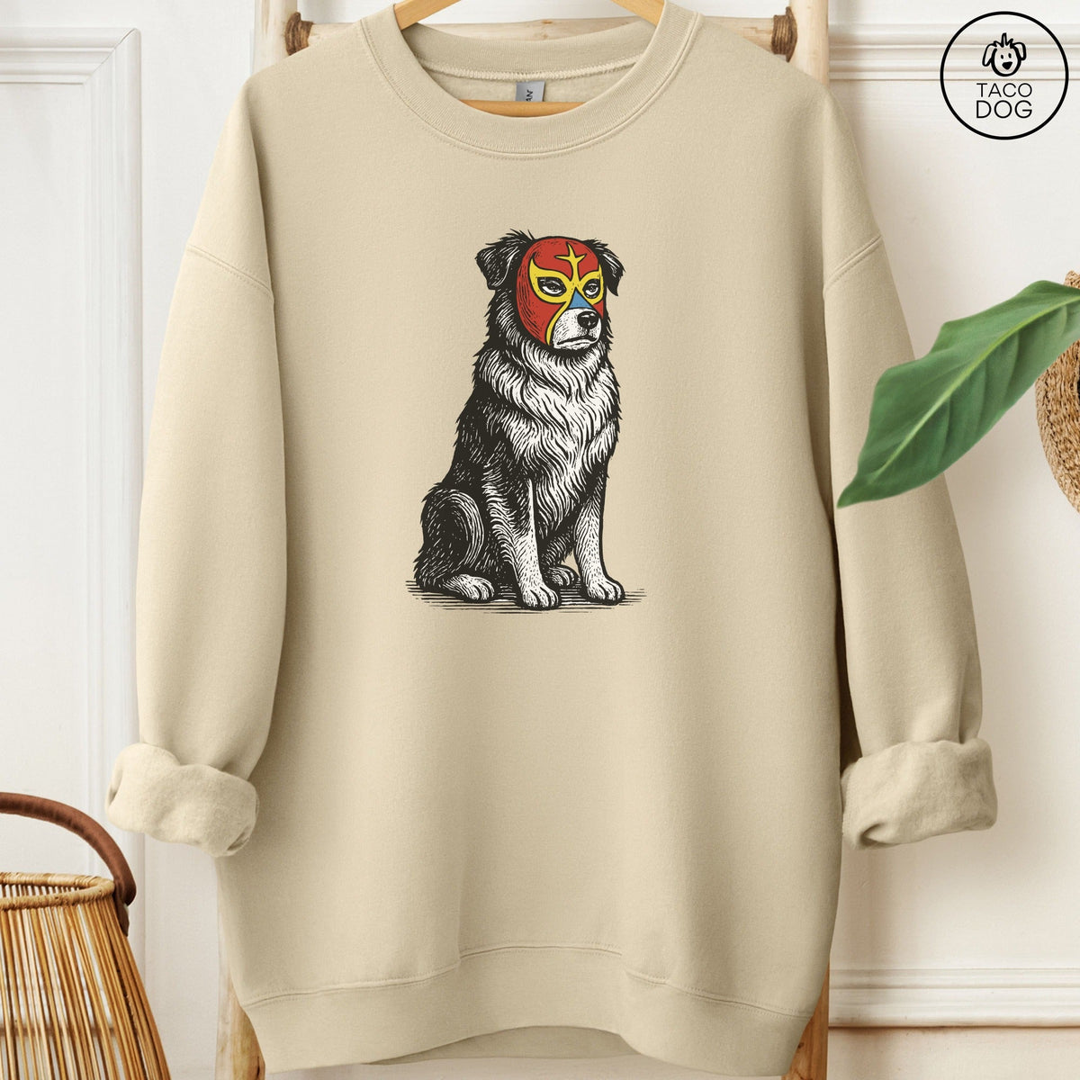 Australian Shepherd Aussie Luchador Sweatshirt