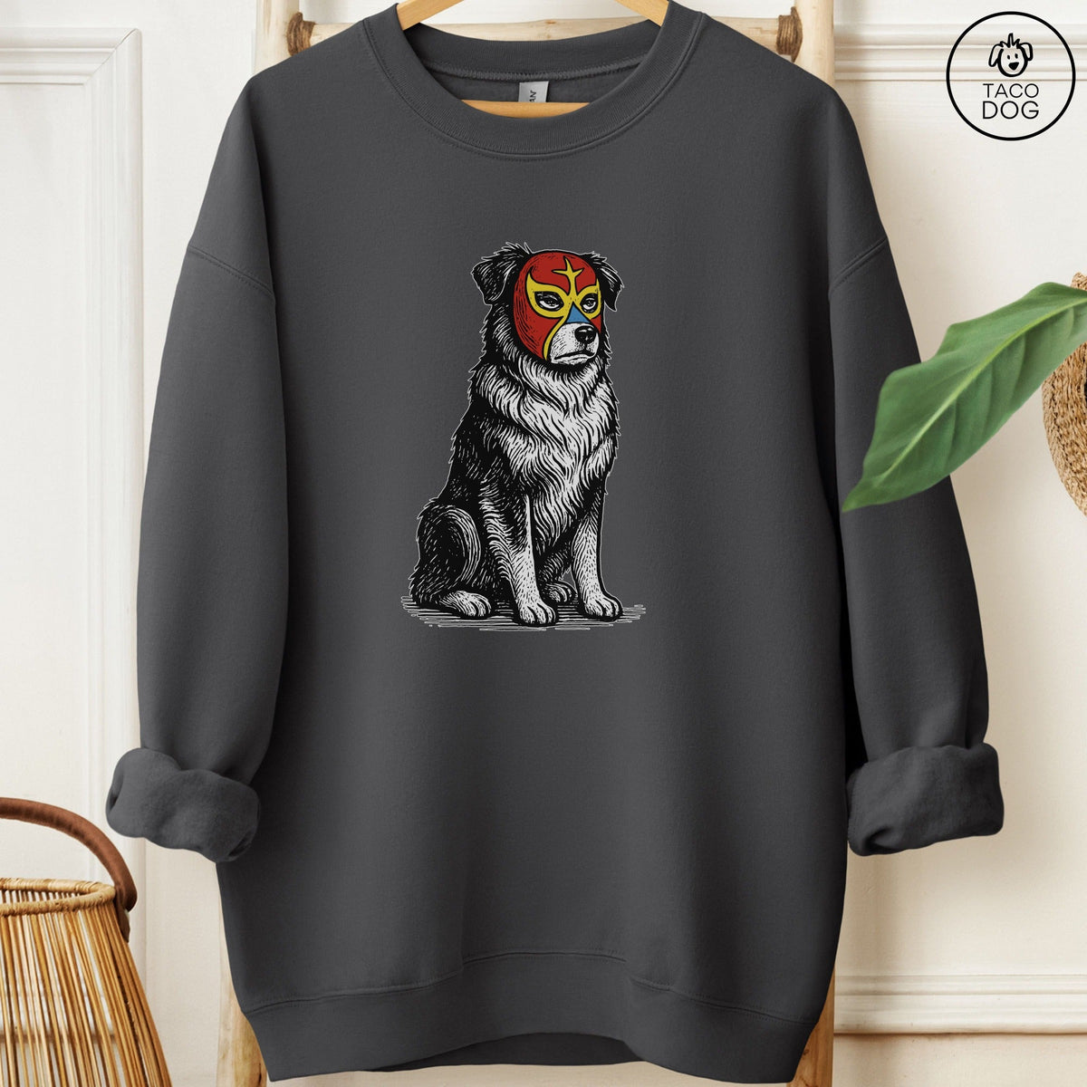 Australian Shepherd Aussie Luchador Sweatshirt