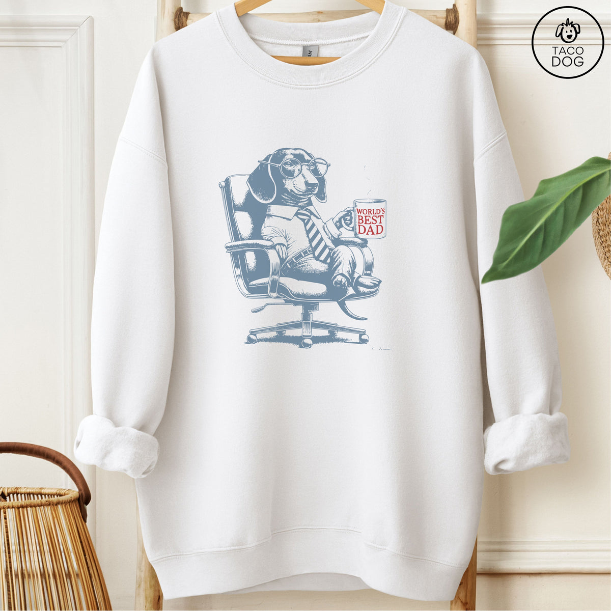 Dachshund Doxie Weenie World's Best Dad Mug Sweatshirt