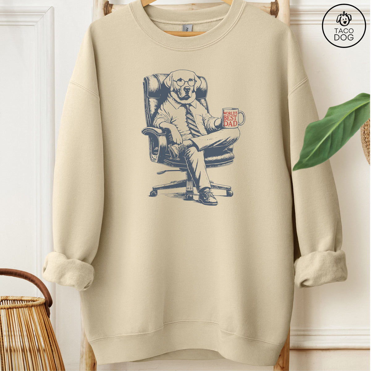 Labrador Retriever Lab World's Best Dad Mug Sweatshirt