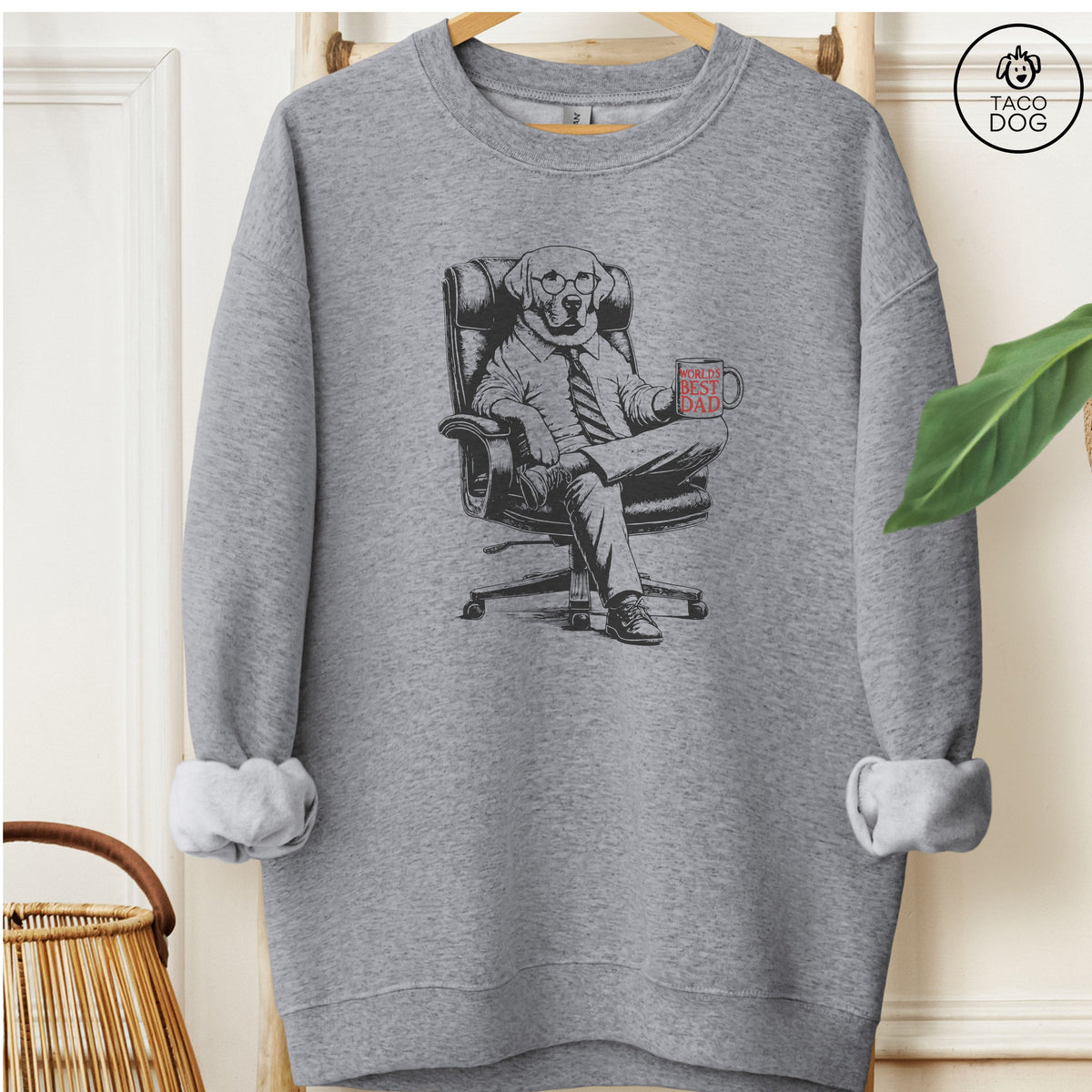 Labrador Retriever Lab World's Best Dad Mug Sweatshirt