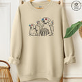 Dogs in 3-D Glasses Sweatshirt