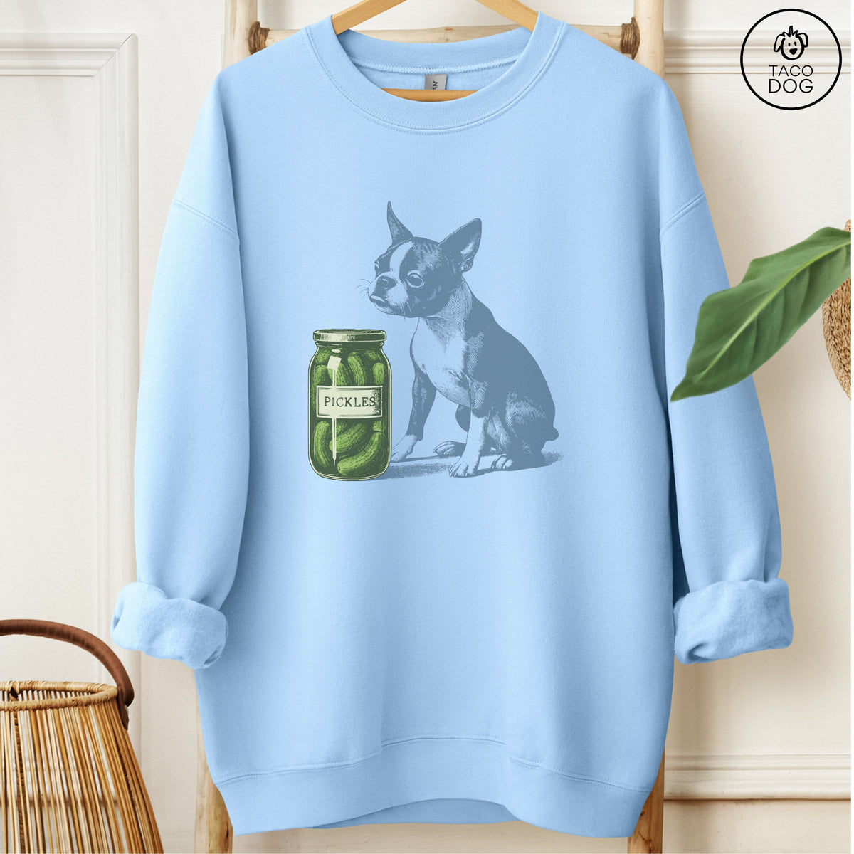 Boston Terrier Pickles Sweatshirt
