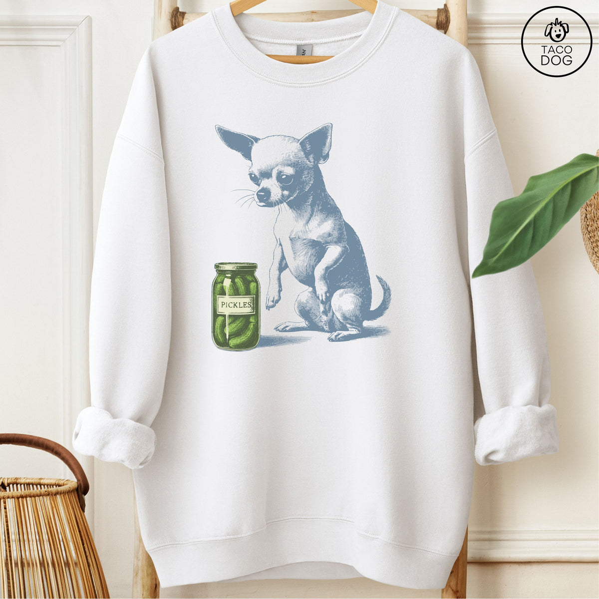 Chihuahua Pickles Sweatshirt