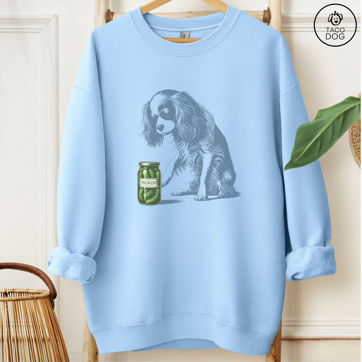 Cavalier King Charles Spaniel Pickles Sweatshirt