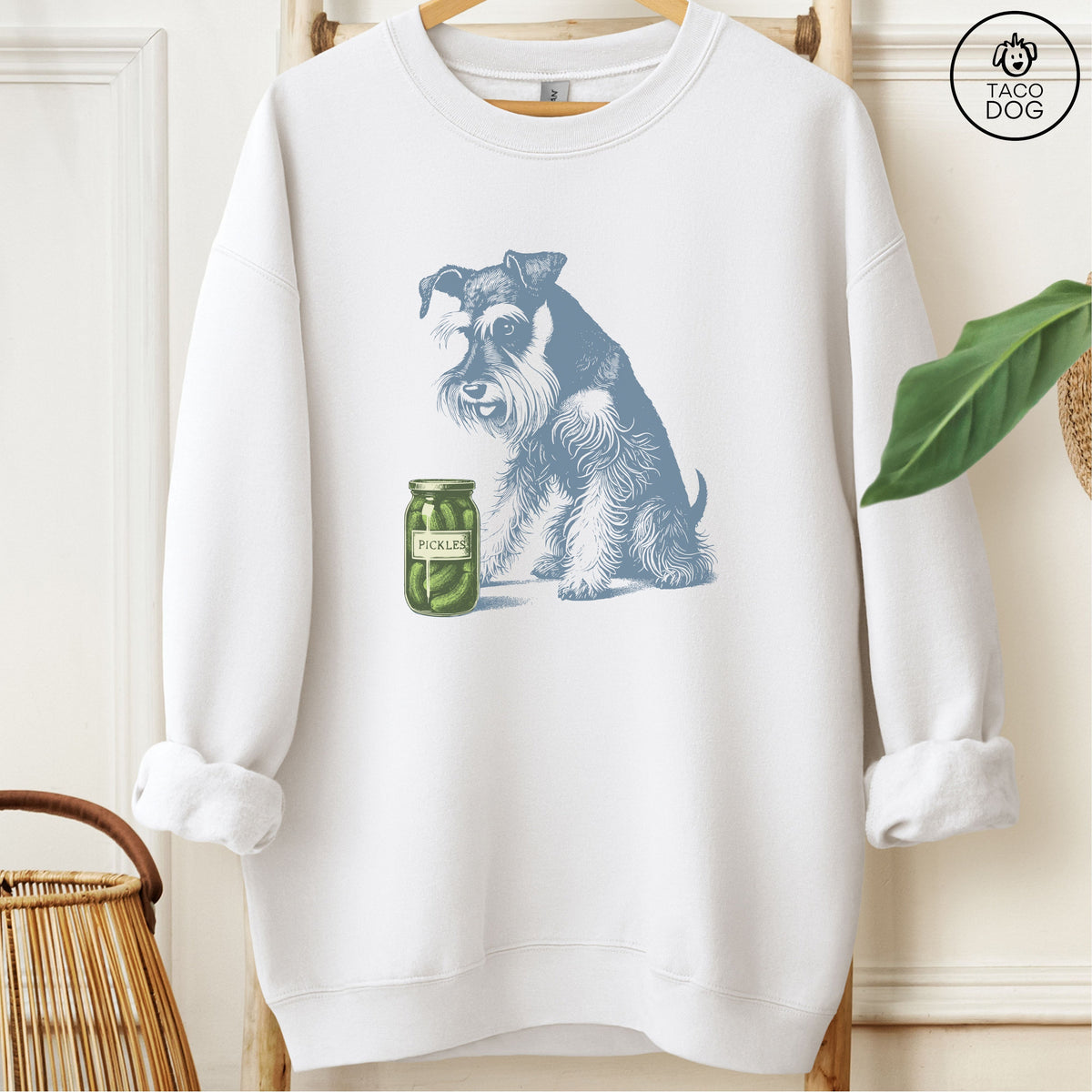 Schnauzer Pickles Sweatshirt