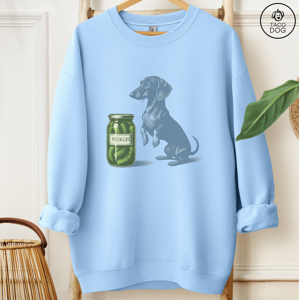 Dachshund Doxie Weenie Pickles Sweatshirt