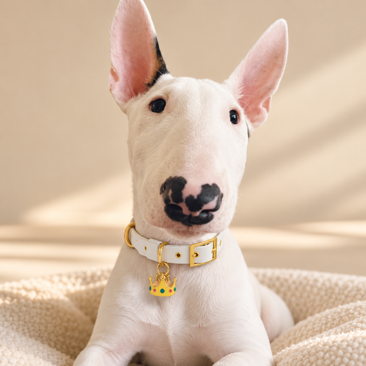 Crown Pet ID Tag