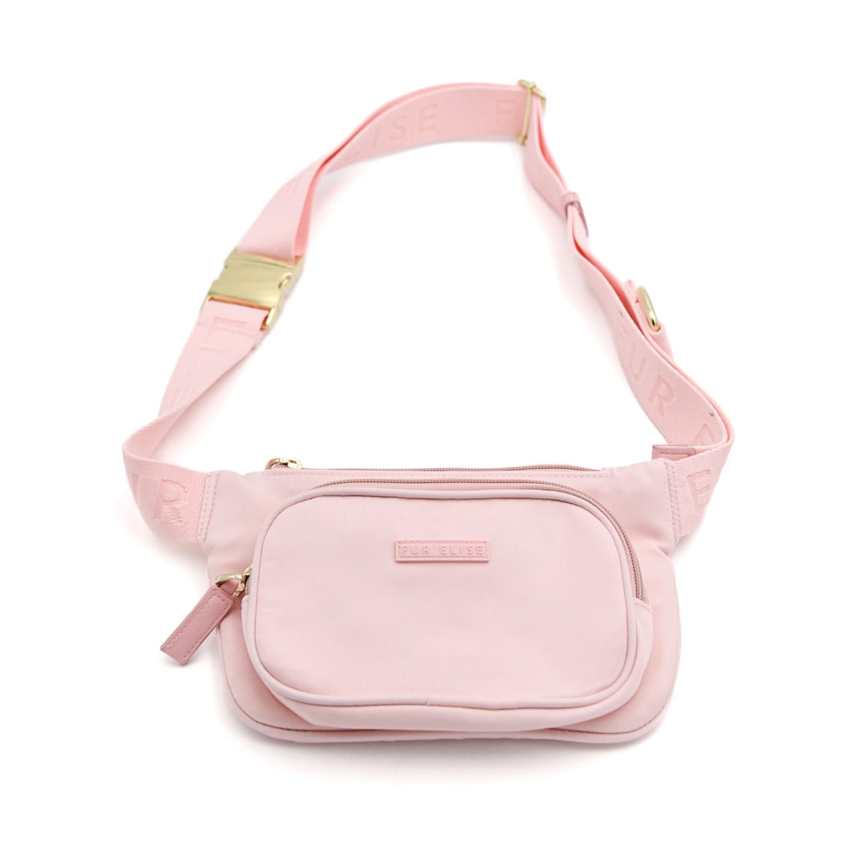 Fur Elise Dog Walking Bag - Rose — product view