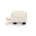 Fur Elise Le Poo Waste Bag Holder - Bone — front view