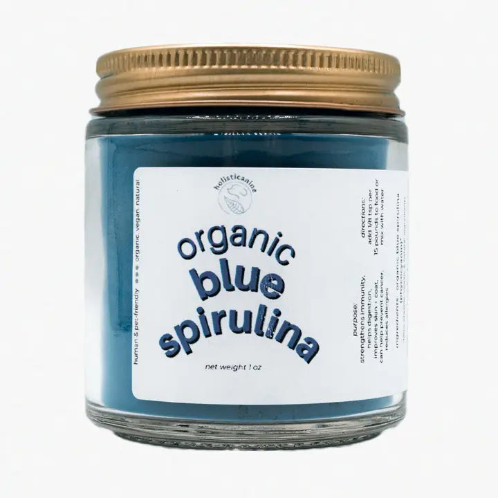 Holisticanine Organic Blue Spirulina Supplement