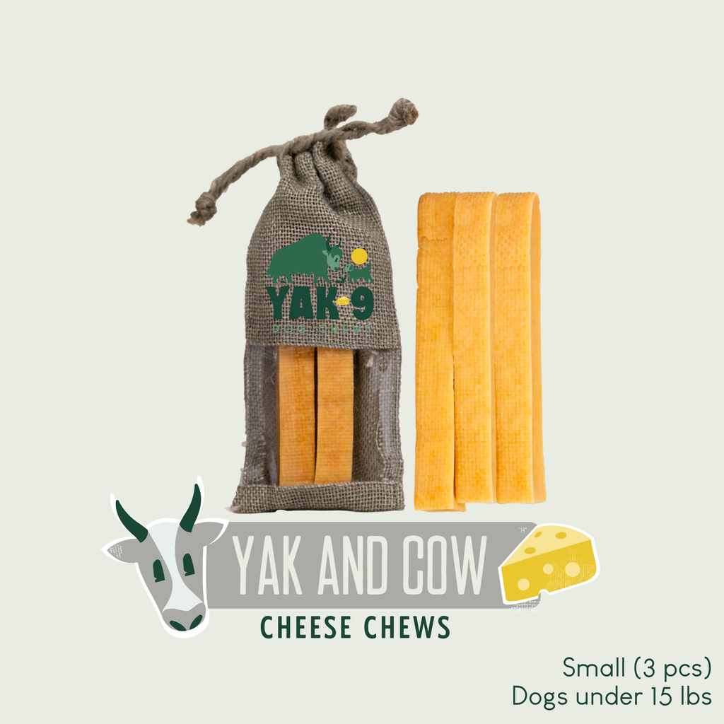 yak9 - Yak and Cow Milk Chews for Dogs