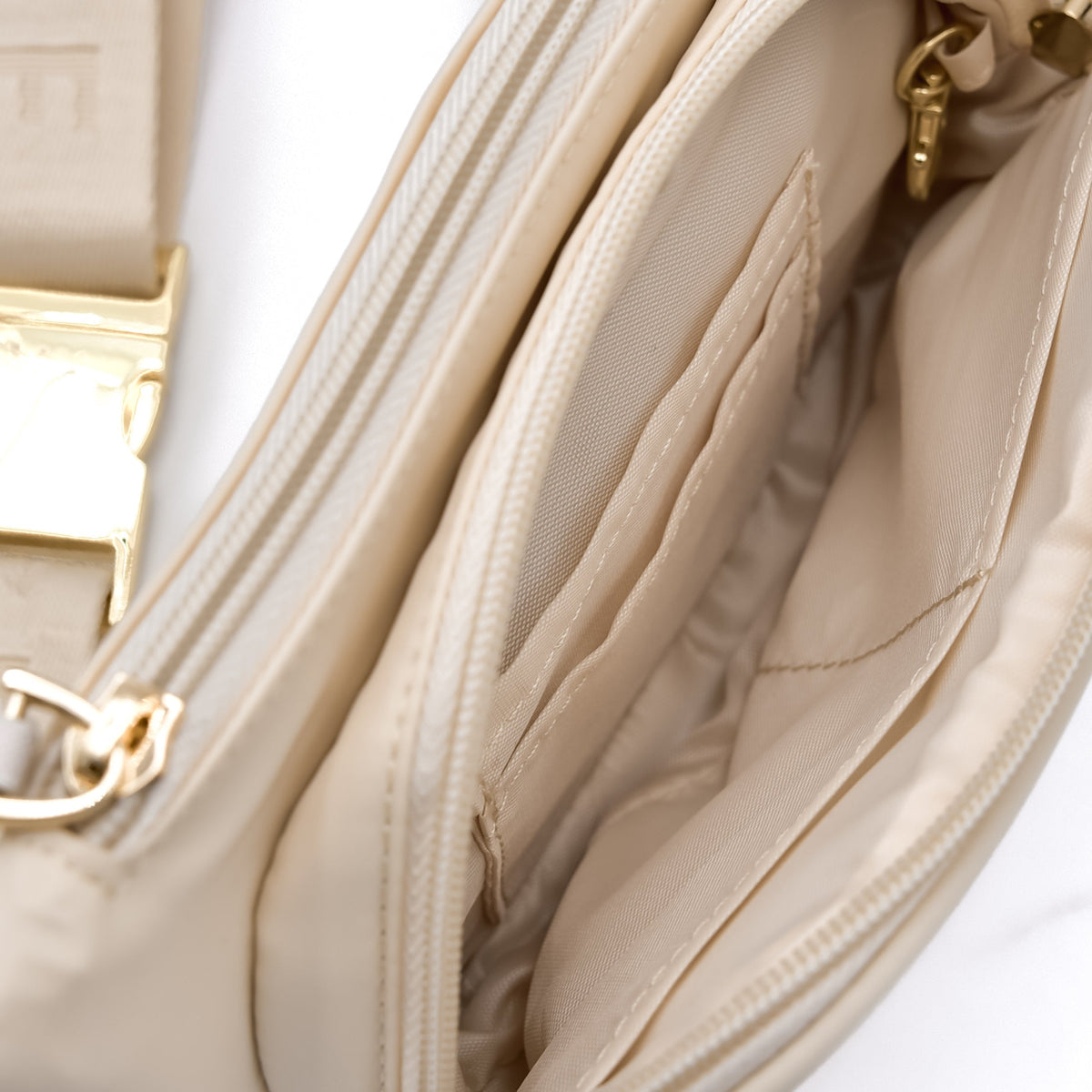 Fur Elise Dog Walking Bag - Bone — additional product view