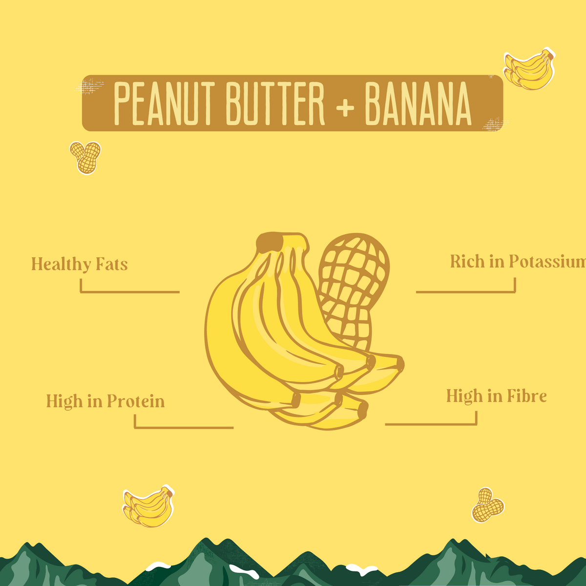 yak9 - Peanut Butter Banana Chews for Dogs