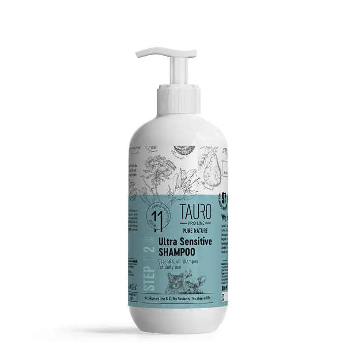 Tauro Ultra Sensitive Dog & Cat Shampoo For Gentle Skin Care
