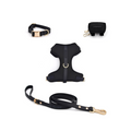 Fur Elise Essentials Dog Walking Set - Noir — included set components