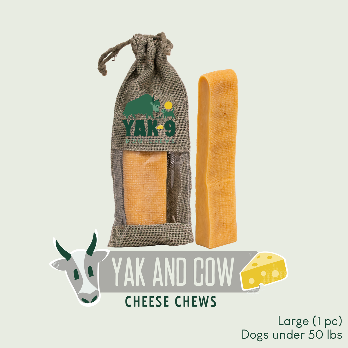 yak9 - Yak and Cow Milk Chews for Dogs