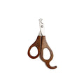 Tauro Small & Medium Stainless Steel Pet Nail Clippers with Wooden Handle