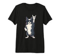Dog Rocker Dog Funny Pet Lover Music T-Shirt - Trendy Graphic Men Women