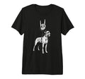 Mens Great Dane Dog Breeder Alt T-Shirt - Aesthetic Graphic for Adults