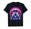 Havanese Sunglasses Dog Vaporwave T-Shirt - Novelty Apparel Men Women