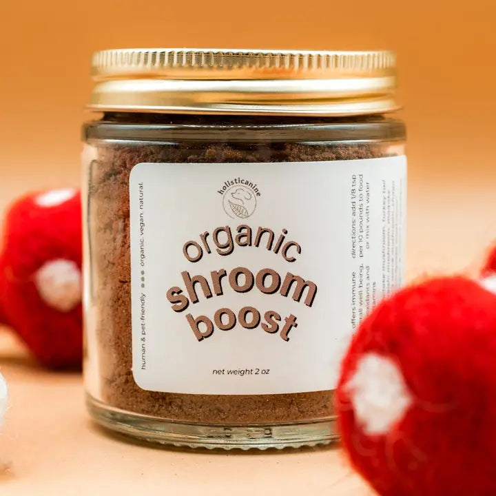 Holisticanine Organic Shroom Boost Supplement | Immune and Cognitive Support
