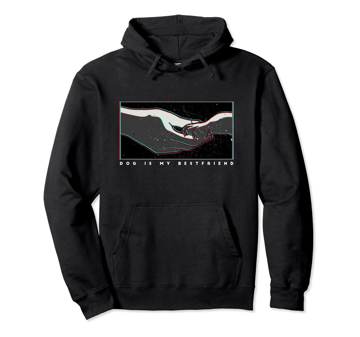 Dog Japanese Aesthetic Otaku Vaporwave Hoodie - Streetwear Style Unisex