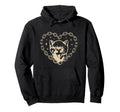 Y2K Cat Heart Emo Goth 90S 2000S Hoodie - Novelty Apparel Men Women