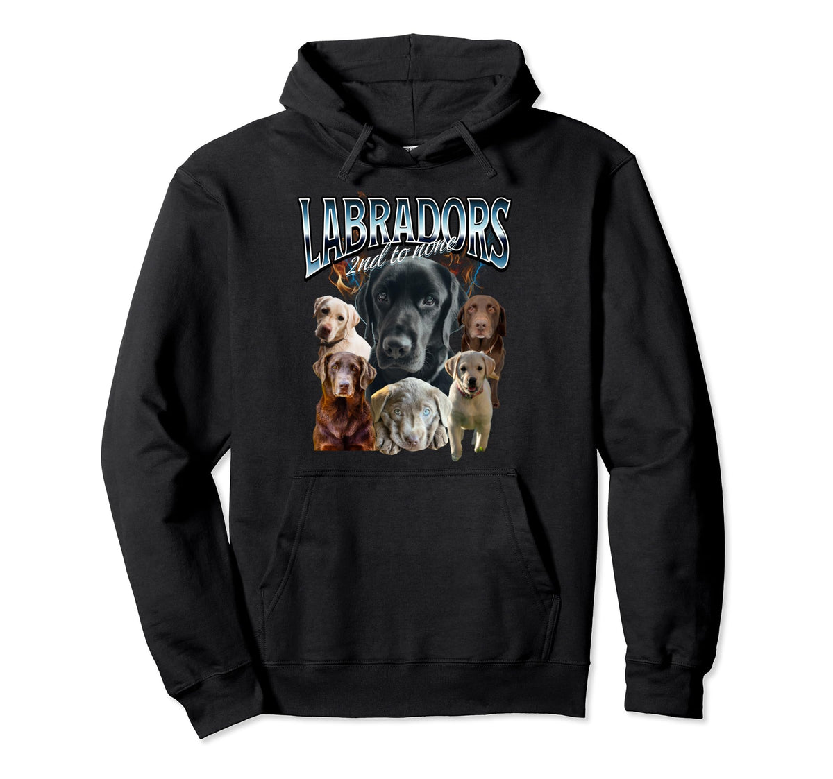 Dog Lovers Labrador Retriever 90S Hoodie - Custom Art Print Men Women