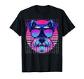 Miniature Schnauzer Sunglasses Dog T-Shirt - Custom Art Print Unisex