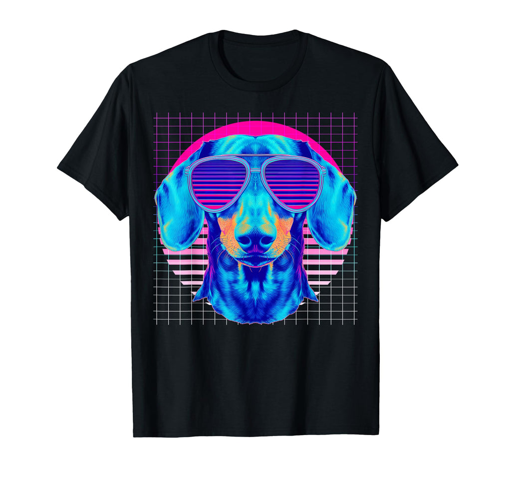Dachshund Sunglasses Doxie Dog T-Shirt - Unique Graphic Men Women