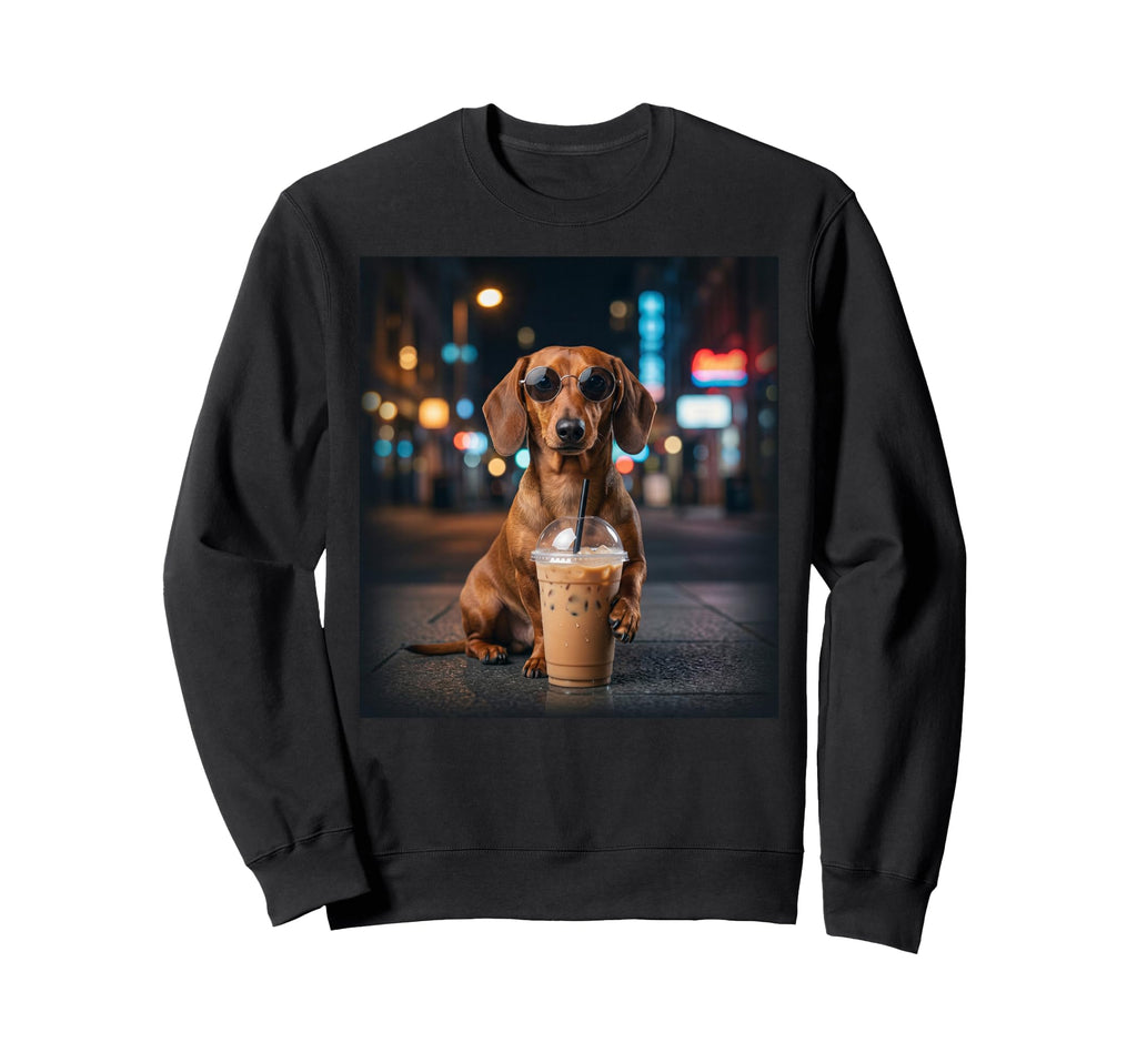Ultrarealistic Dachshund Dog Sweatshirt - Graphic Print Men Women