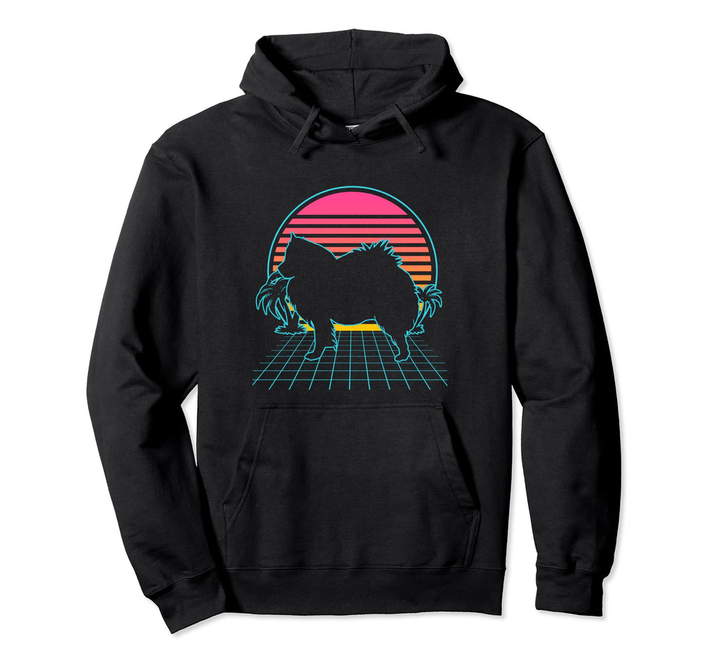 American Eskimo Dog 80S Vaporwave